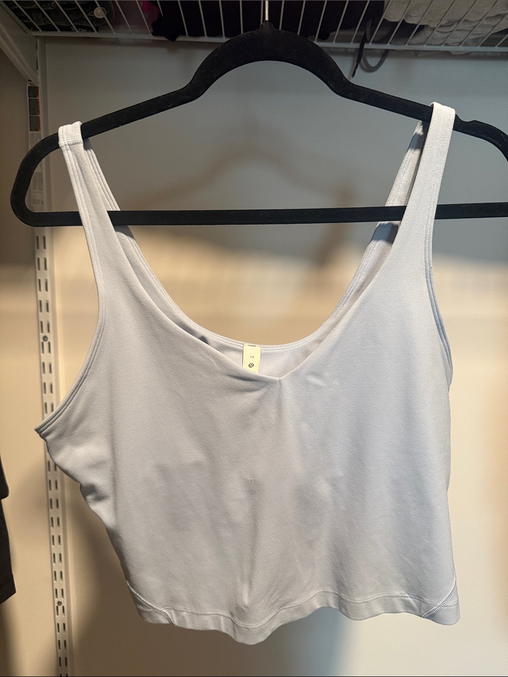 Lululemon Tank Top in Light Blue - Women's Casual Scoop Neck